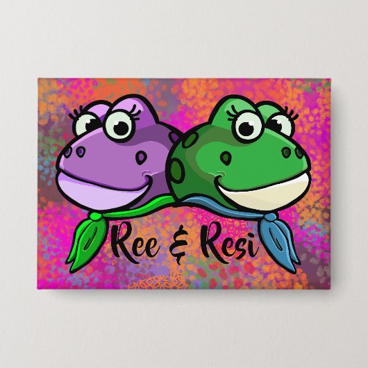 Ree & Resi KNOP Button (Voorkant)