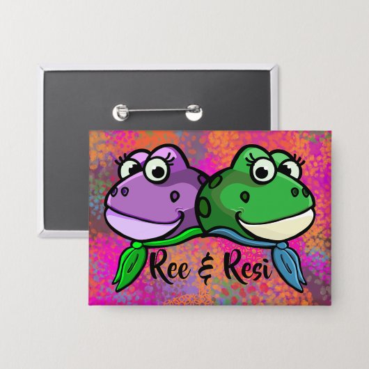 Ree & Resi KNOP Button (Voorkant / Achterkant)