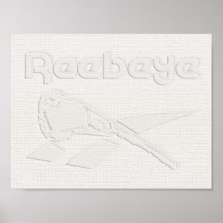 Reebeye Embossed-parodie Poster