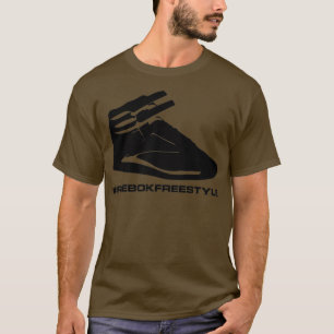 Reebok Freestyle Sneaker in Black reebokfreestyle T-shirt