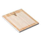 Reebok Hertenkop Houtnerf Stijl Decor Notitieblok (Schuin)