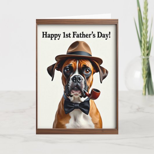 Reebruin Jong eerste Vaderdag kaart (Voorkant)