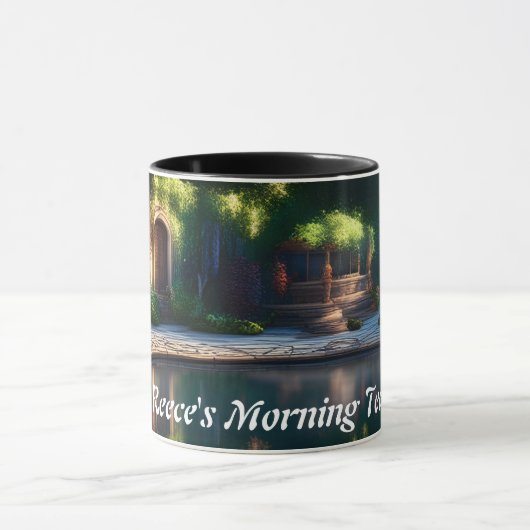 Reece's Morning Tea Gepersonaliseerd  Mok (Midden)