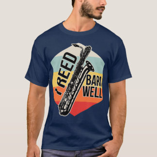 Reed Bari Well Baritonsaxofoonspeler T-shirt
