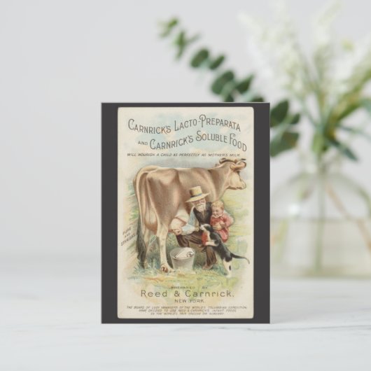 Reed Carnrick Boerderij AD Briefkaart (Staand voorkant)