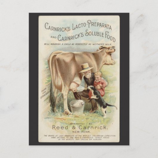 Reed Carnrick  Boerderij AD Briefkaart (Voorkant)