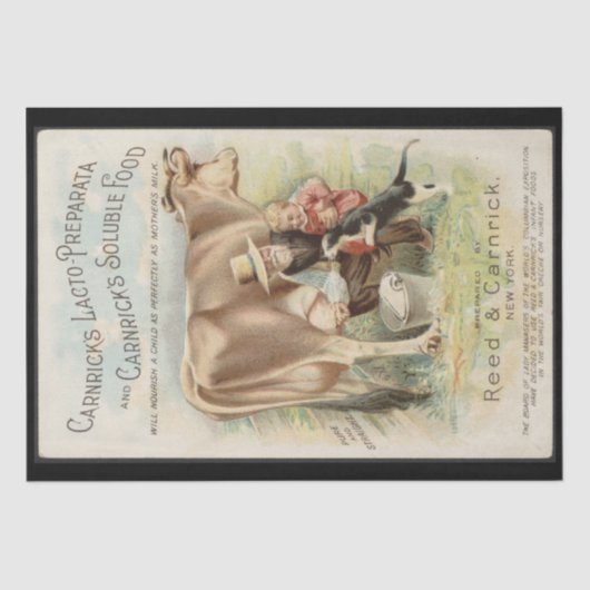 Reed Carnrick  Boerderij AD Tissuepapier (Voorkant)