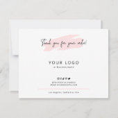 Reed Diffuser Care Instructions Kaart Feminine (Achterkant)