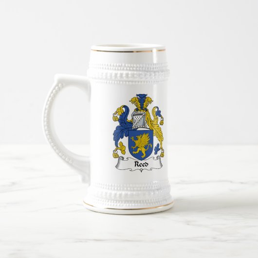 Reed Family Crest Bierpul (Links)