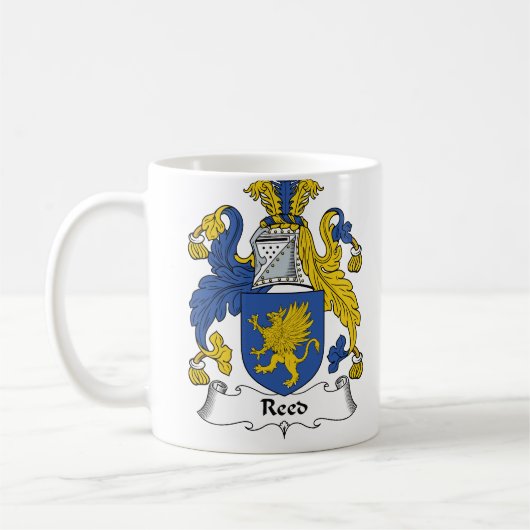 Reed Family Crest Koffiemok (Links)
