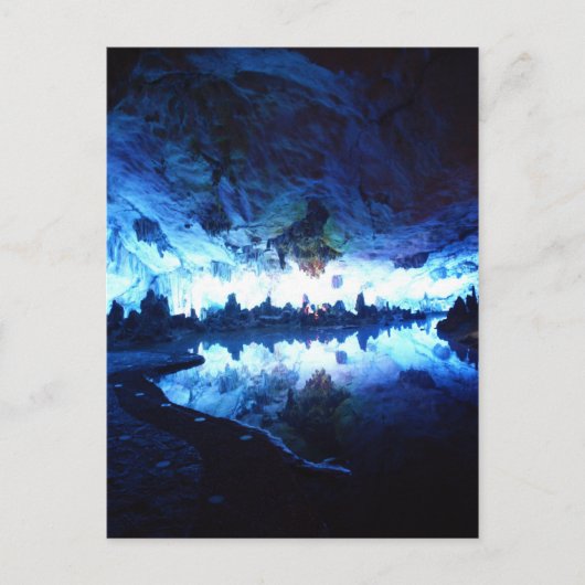 Reed Flute Caves, China, Briefkaart (Voorkant)