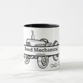 Reed Mechanical Promotional Mok (Midden)