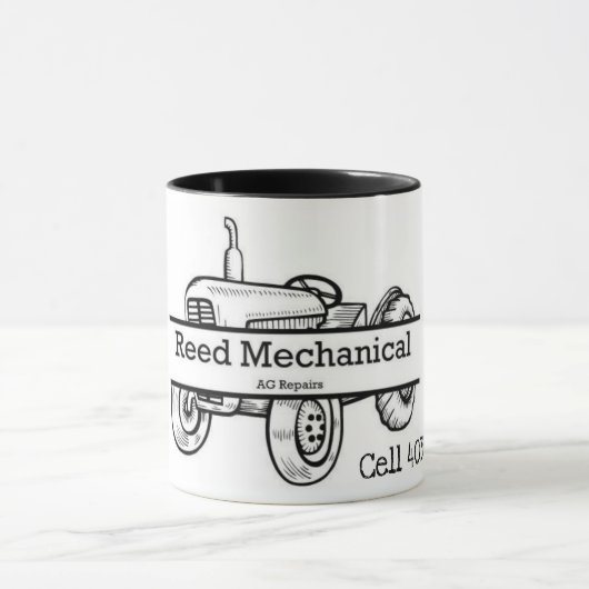 Reed Mechanical Promotional Mok (Midden)