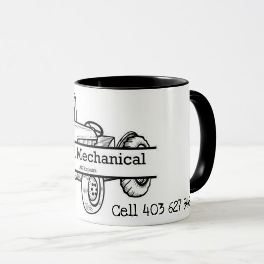 Reed Mechanical Promotional Mok (Voorkant rechts)