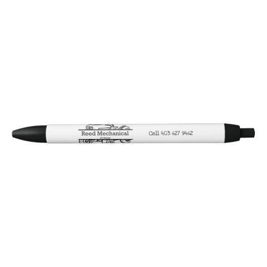 Reed Mechanical Promotional Pen (Voorkant)
