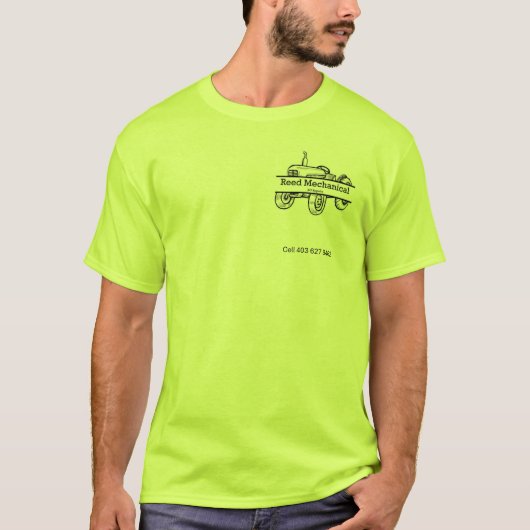 Reed Mechanical Promotional T-shirt (Voorkant)