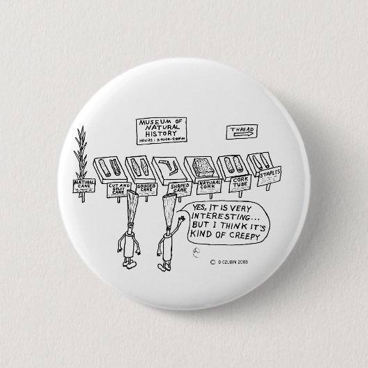 Reed Natural History Ronde Button 5,7 Cm (Voorkant)