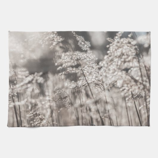 Reed Natuur Foto Theedoek (Horizontaal)