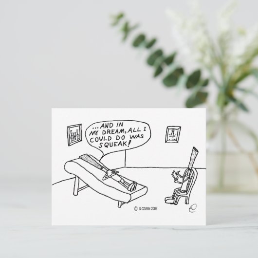 Reed Psycholoog Briefkaart (Staand voorkant)