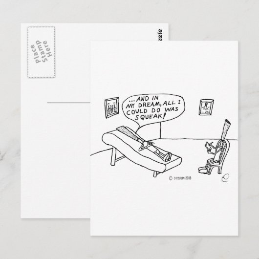 Reed Psycholoog Briefkaart (Voorkant / Achterkant)