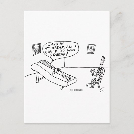 Reed Psycholoog Briefkaart (Voorkant)