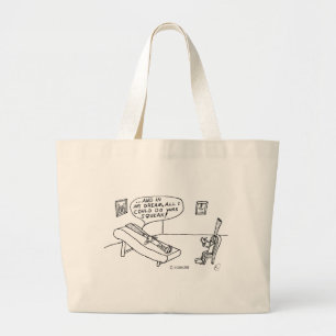 Reed Psycholoog Grote Tote Bag