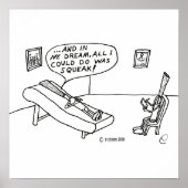 Reed Psycholoog White Poster (Voorkant)