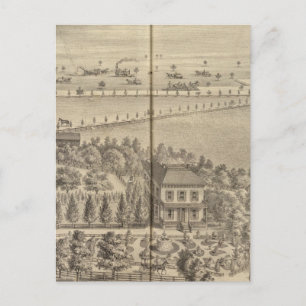 Reed residentie, Knachten Landing Briefkaart