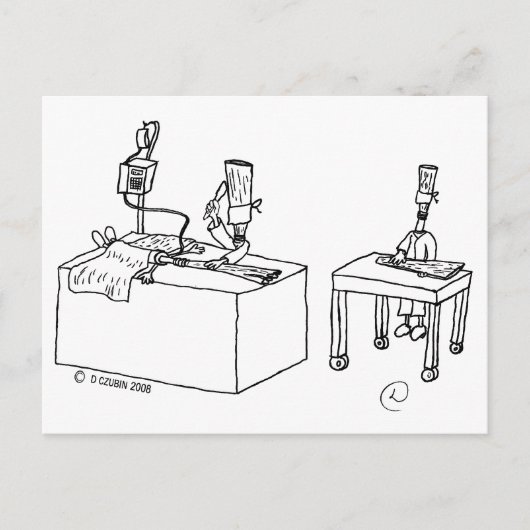 Reed Transplant Briefkaart (Voorkant)