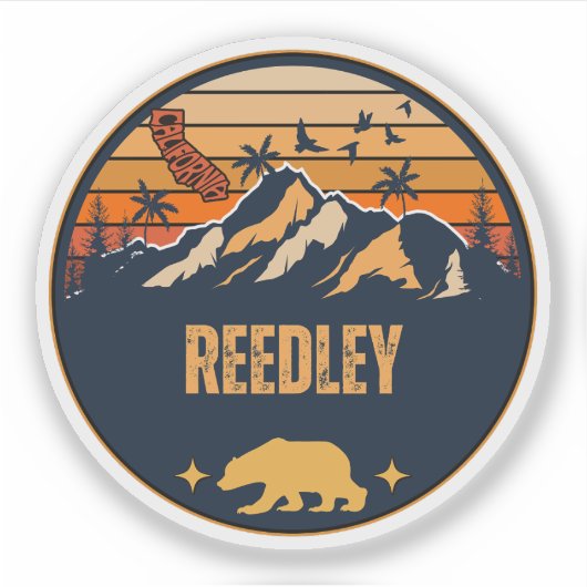 Reedley, Californië Sticker (Voorkant)