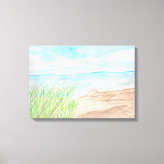 Reeds Beach Canvas Afdruk