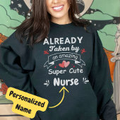 Reeds genomen (gepersonaliseerde beroep) naam t-shirt