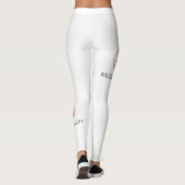 Reeds in de vallei R logo Yoga Leggings (Achterkant)