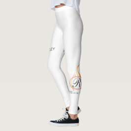 Reeds in de vallei R logo Yoga Leggings