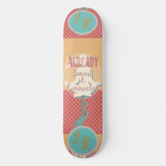 Reeds Smart en Connected - geschikt voor Initiaal Persoonlijk Skateboard (Voorkant)