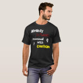 Reeds verstoord t-shirt (Voorkant volledig)