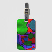 Reeds verven bagagelabel (Voorkant (verticaal))