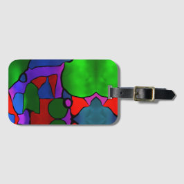 Reeds verven bagagelabel