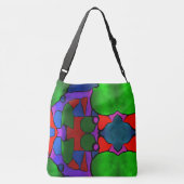 Reeds verven crossbody tas (Achterkant)