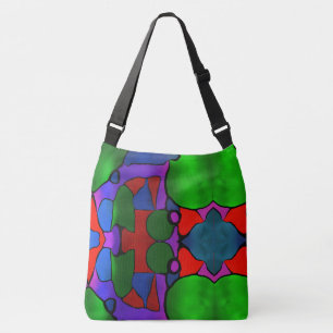 Reeds verven crossbody tas