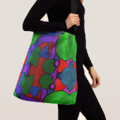 Reeds verven crossbody tas (Dichtbij)