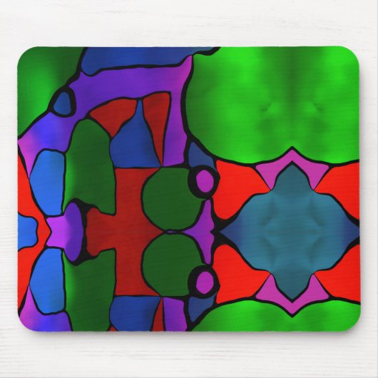 Reeds verven muismat (Voorkant)