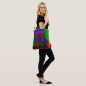 Reeds verven tote bag (Op model)