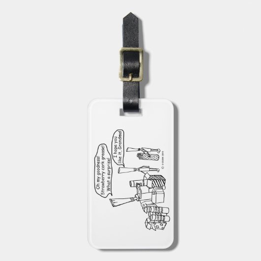 Reedz Cadeaus Bagagelabel (Voorkant verticaal)