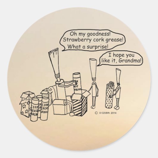 Reedz Gifts Classic Round Sticker (Voorkant)