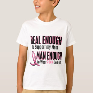 Reëel genoeg Man genoeg om roze MOM te Draag T-shirt