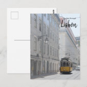 Reëel Portugal - Lissabon-reizen Briefkaart (Voorkant / Achterkant)