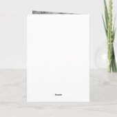 Reeënbok mannetje poserende kaart – Wilde reeën (Achterkant)