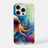 Reef Exploration 2 - Watercolor iPhone Hoesje (Achterkant)