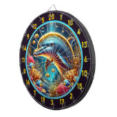 Reef Harmony Dolfijn Dartboard Fun Dartbord (Voorkant Rechts)